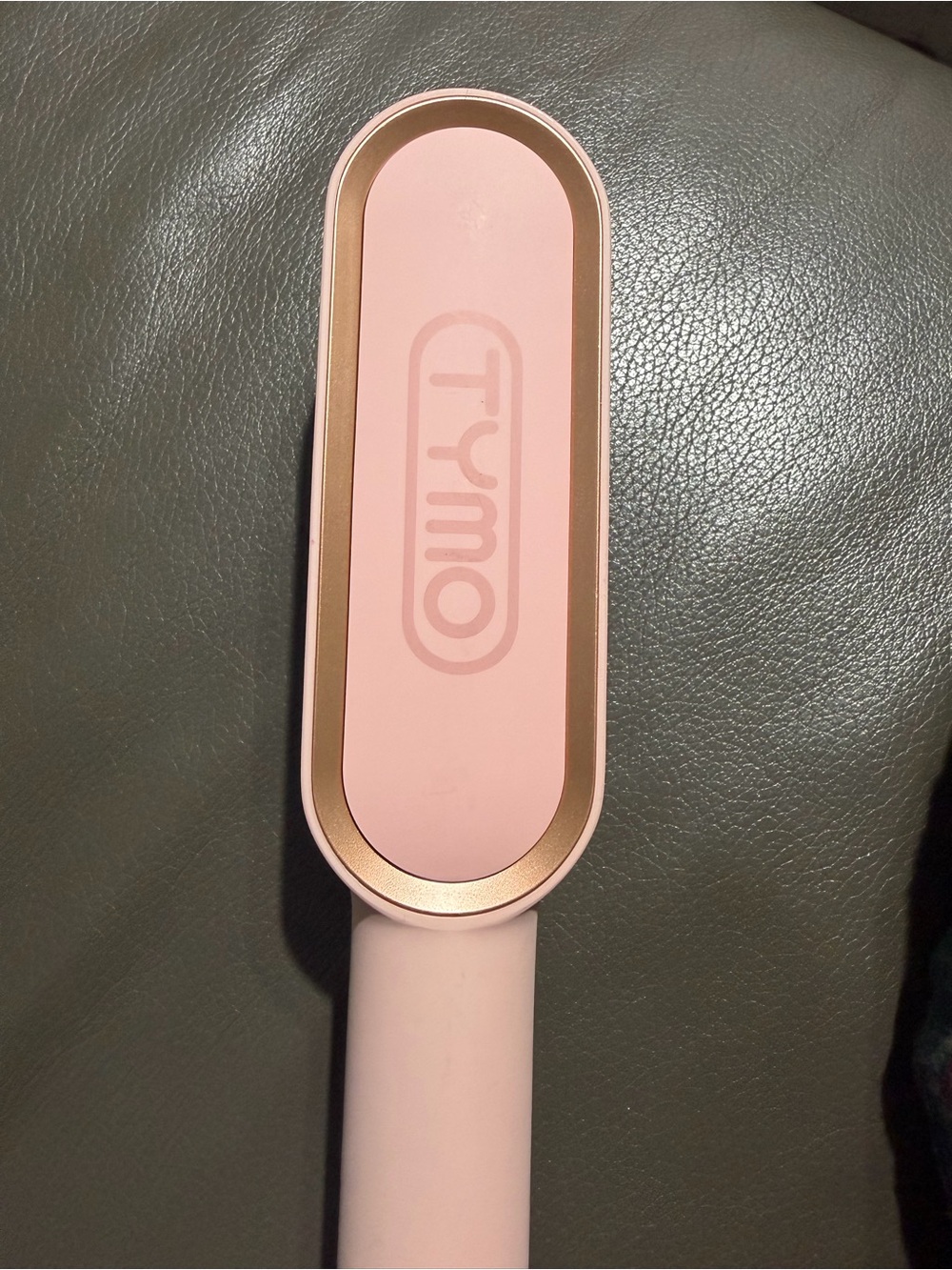 TYMO Pink Ceramic Hair Straightening Brush